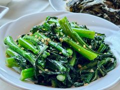 蒜茸炒菜心-利苑酒家(合景国际金融广场店)