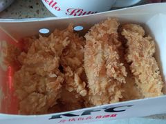 金沙咸蛋黄风味香辣鸡翅尖-肯德基(闵庄路店)