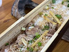 排骨竹筒饭-香竹农庄•传统竹筒饭(十年店)