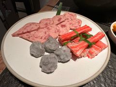 午餐肉虾滑丸蟹柳拼盘-三出山火锅(南京万象天地店)