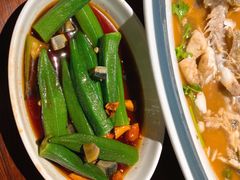 捞汁鲜秋葵-前海沿·青岛菜(五四广场永旺店)