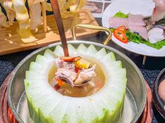 -得意咚瓜·顺德鱼生·冬瓜盅火锅