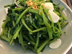 蒜香钞通菜-CHINCHIN 青青·泰国料理(万象食家店)