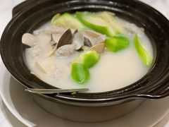 胜瓜鱼滑浸白贝-顺意·顺德家乡菜(国际人才大厦店)