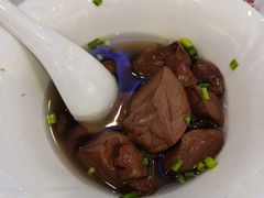 胡椒韭菜浸猪红-潮喜竹溪荔湖酒家(荔枝湾店)