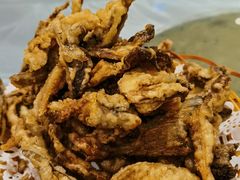 椒盐蘑菇-老兰家传统烧烤炒菜泡馍(小南门店)