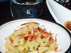 樱花虾荠菜拌江南鲜冬笋-环球港凯悦 · 享悦中餐厅