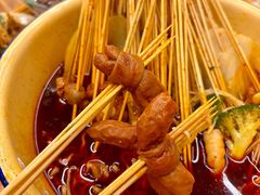 -拈签一笑黄牛肉辣卤串串