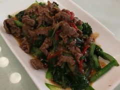 芥兰炒牛肉-迈姨·潮州菜(麓湖公园店)