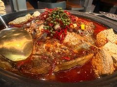 -探鱼·鲜青椒爽麻烤鱼(银泰城店)