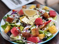 Watermelon Greek Salad-Cha Cha's Beach Cafe
