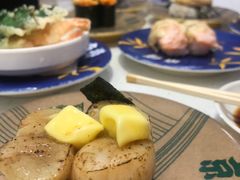 蛋黄酱火炙三文鱼-京樽回転寿司(奥林匹克店)