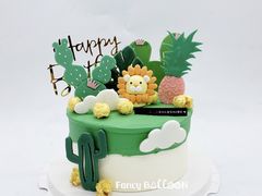 -卡比儿童蛋糕·心意定制·低脂零卡糖动物奶油FancyBALLOON(滨海店)