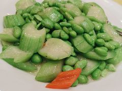 丝瓜炒毛豆-无名居(西直门总店)