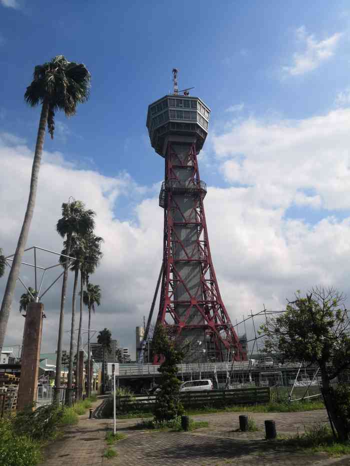 博多港塔-"先进许多人都会选择邮轮游,而到日本福冈的.