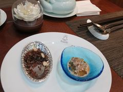 芥末桃胶-大佛寺高级素食自助餐厅