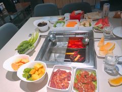 四宫格火锅-海底捞火锅(万丰桥店)
