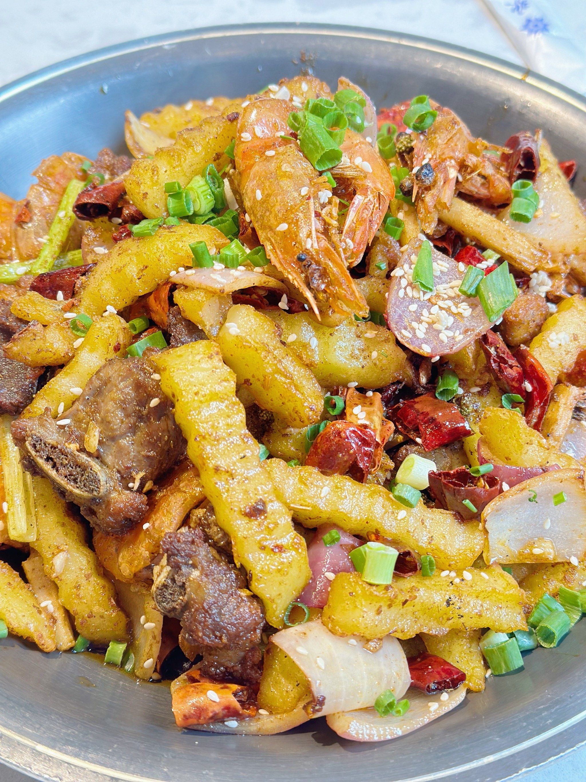 您的麻辣干锅,已上桌!