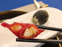 鲜虾野菌饺-鱼桥巷·美学川菜