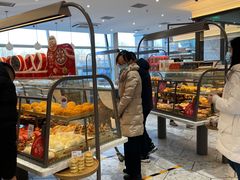 面包甜点陈列柜-面包新语(上地华联店)