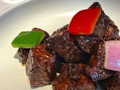 黑椒牛肉粒-玫瑰厅上海菜(兴国路店)