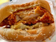 大盘鸡风味麦辣鸡腿汉堡-麦当劳(松江店)