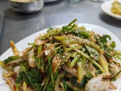 拌老虎菜-火云龙烤肉(紫荆花店)