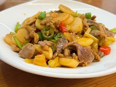酸萝卜炒鸡杂-毛哥小馆子(百井坊巷店)