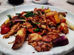酱爆鱿鱼筒-皓景海鲜·地标美食(双月湾店)