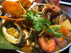 手抓海鲜冬阴功味-仓库南洋海鲜小排档(柳河路店)