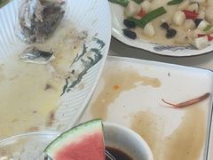 -七的湖·晚芳亭·阳澄湖农家菜·大闸蟹(莲花岛店)