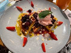 香草糖浆华夫饼-Moka Bros 摩卡站(嘉华店)
