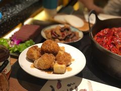 红糖糍粑-盡膳口福跷脚牛肉火锅(晶耀前滩店)