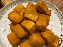 椒盐小豆腐-粤港餐厅(禹州商业广场店)