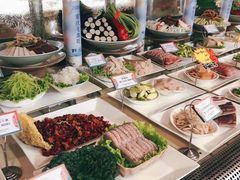 自助取餐区-老船夫婚宴婚庆会馆(延吉路店)
