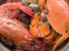 海鲜腊味煲仔饭-崖口煲仔饭