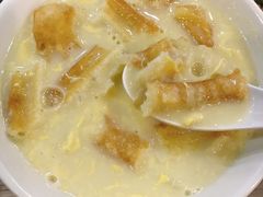豆浆配淮山鸡蛋-兄弟深夜豆浆