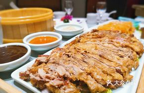 Peking-style Crispy Duck with Sweet Soy Sauce