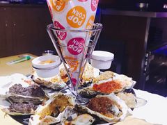 土蚝海鲜塔拼盘-囧吉香生蚝牛排馆(湖北路店)