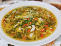 鲜椒花鲢鱼-柏合黄记豆腐皮饭店