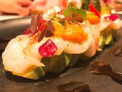 低温虾肉海胆-wineapp葡萄酒餐吧(外滩金融中心店)