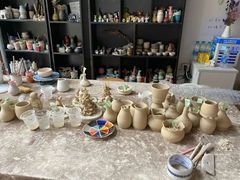 -馆陶手作坊DIY·陶艺·石塑粘土·石膏娃娃(车陂店)