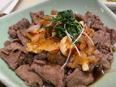 红葱头白灼牛肉-誉八仙粤菜(万象天地店)