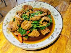香菜拌猪腰-聪辉同安老美食饭店(大元路店)