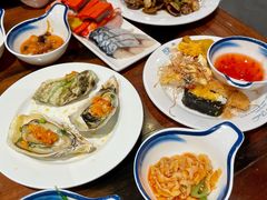 三文鱼刺身-四海一家自助餐(益田假日广场店)