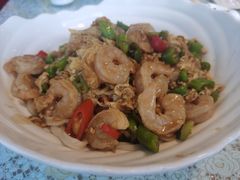 辣爆虾仁鸡蛋拌面-文三里屯面馆(三里屯店)