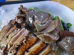 鹅肝拼鹅肉饭-乌文新澄海卤鹅店