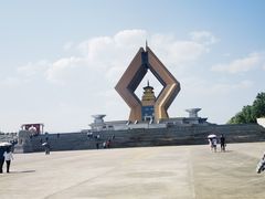 -法门文化景区-合十舍利塔