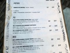 菜单-layback cafe & bar