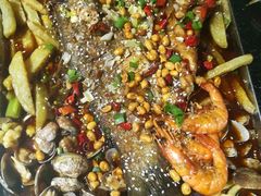 -东来菜馆•手抓海鲜家常菜•海鲜锅贴(鸽子窝店)